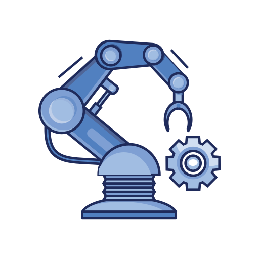 Industrial Robotics Icon